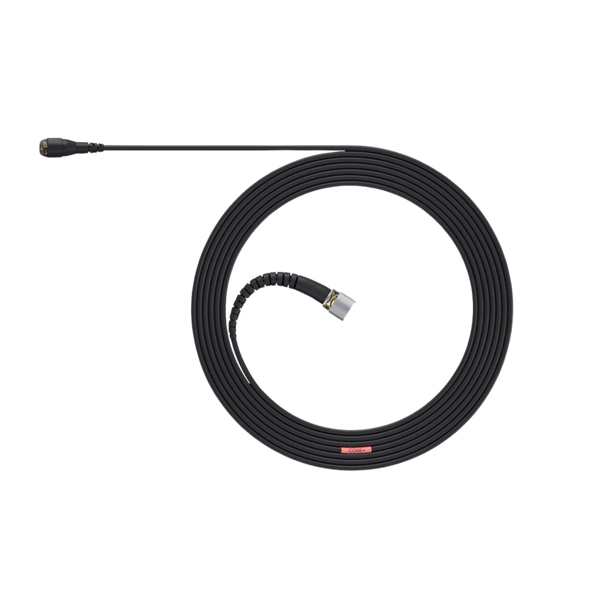 Black DPA 4061 CORE+ MicroLock microphone on a white background