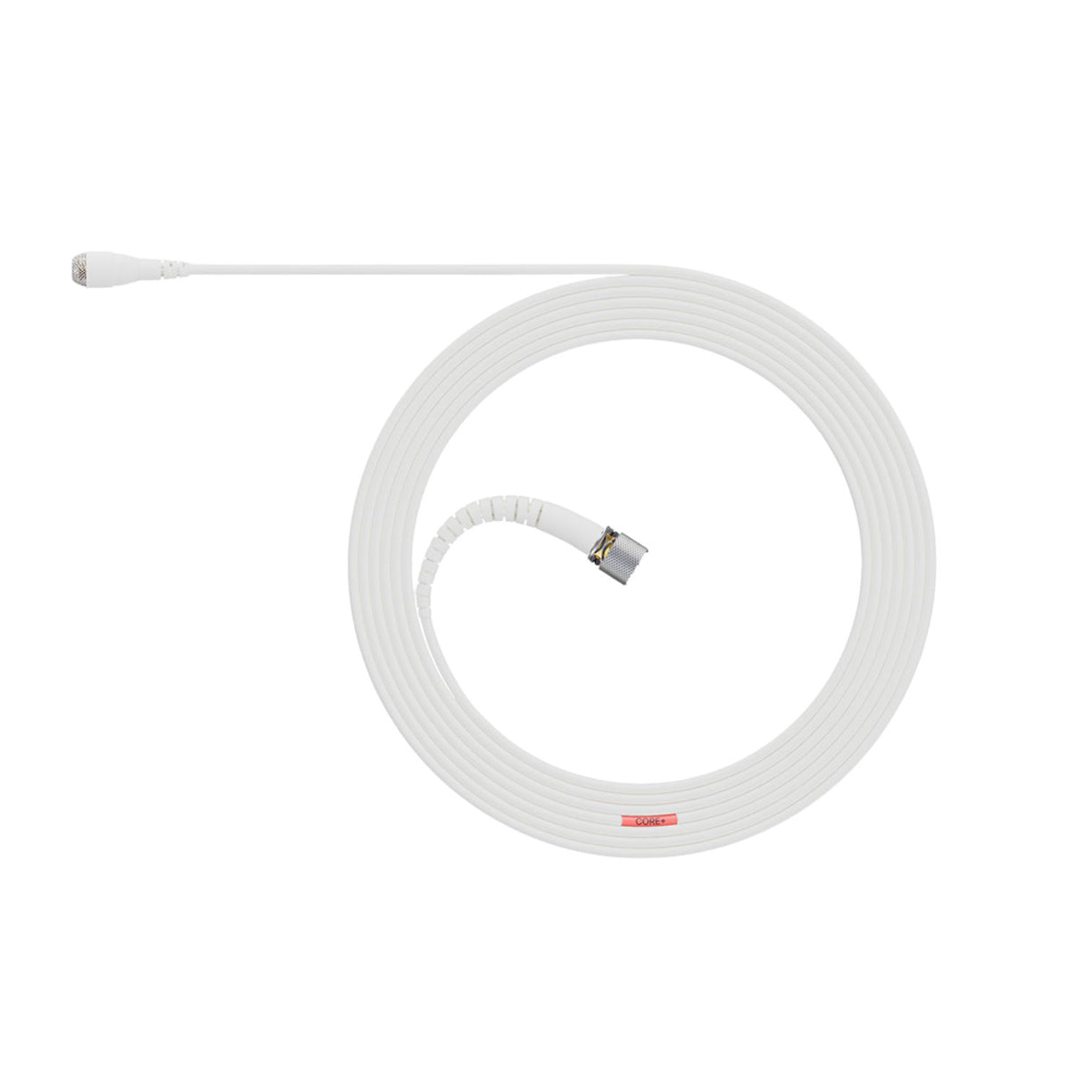 White DPA 4061 CORE+ MicroLock microphone on a white background