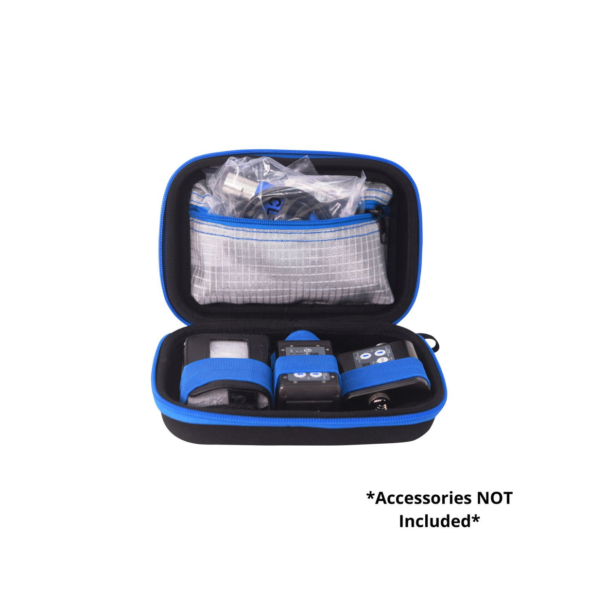 Orca OR-65 open case with accessories, on a white background.