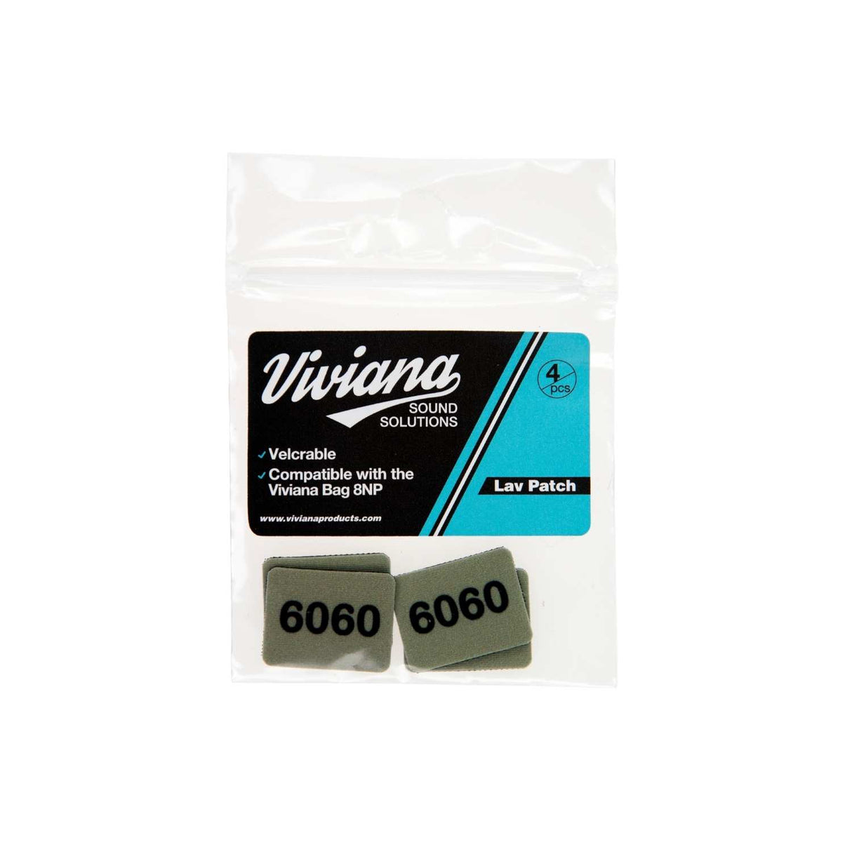 Beige Viviana Lav Patch for 6060 on a white background.