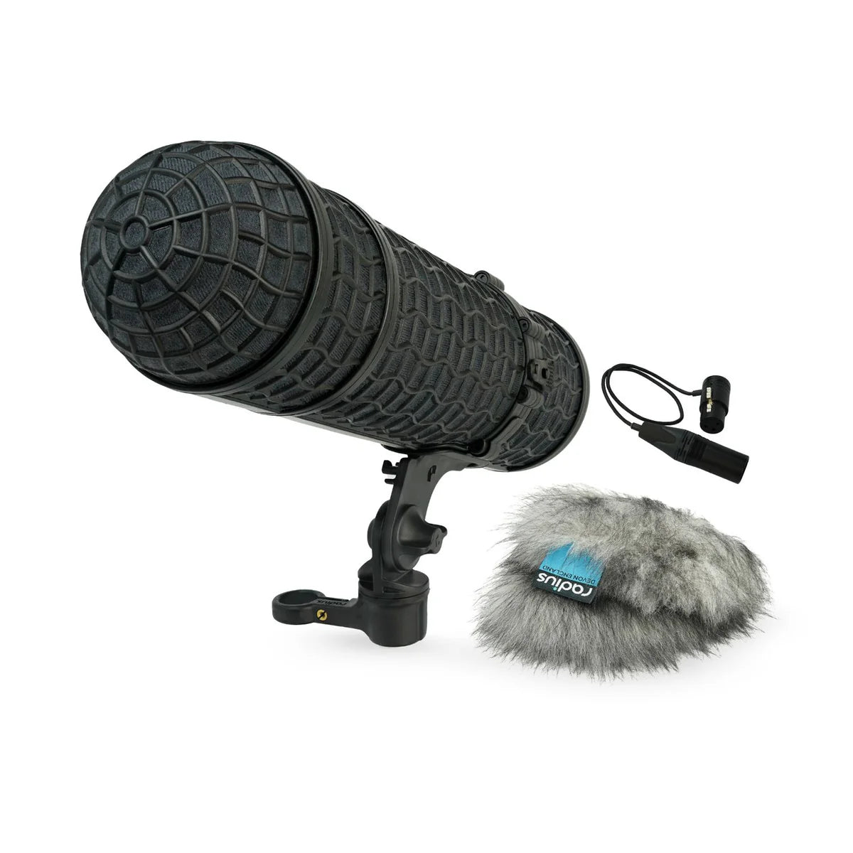 RADIUS Mini-ALTO 300, RAD-2 Kit, PG Handle & 3-Pin XLR Cable, Grey Fur