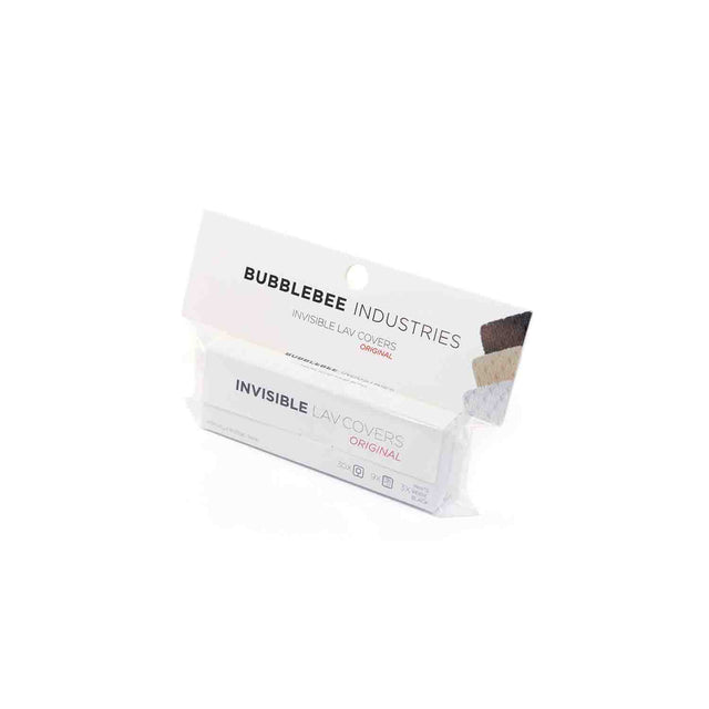 Packaging of Bubblebee Industries Invisible Lav Covers Original, on a white background
