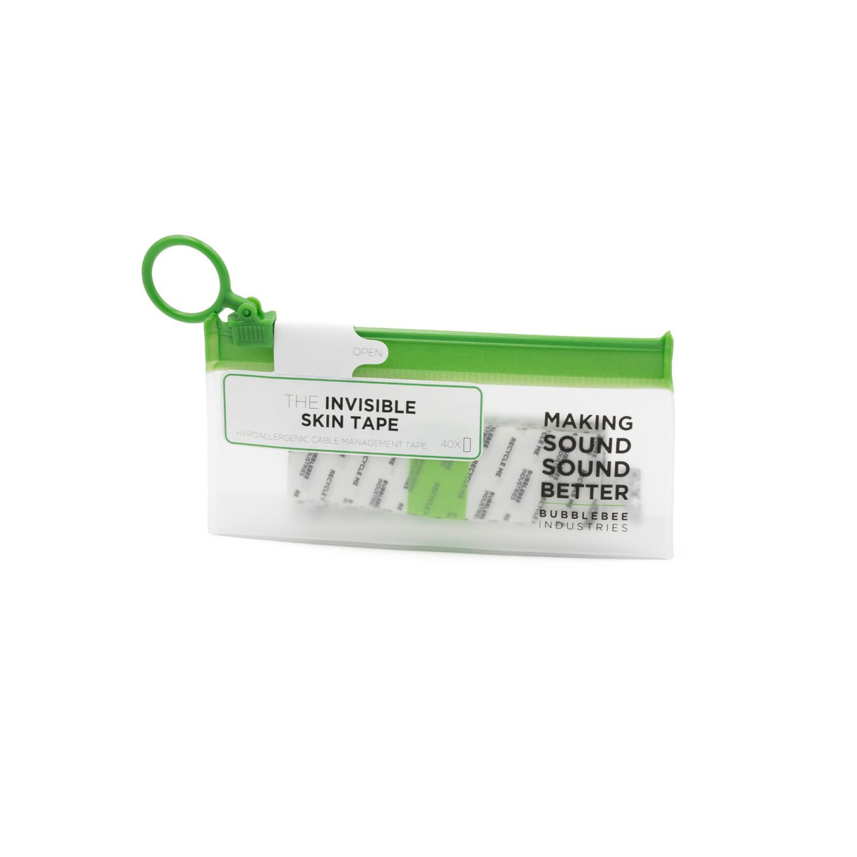 Pack of Invisible Skin Tape with branding on a white background