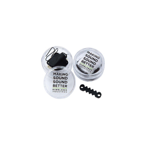 Bubblebee Industries Lav Accessory Tub with mic accessories in tubs, on a white background