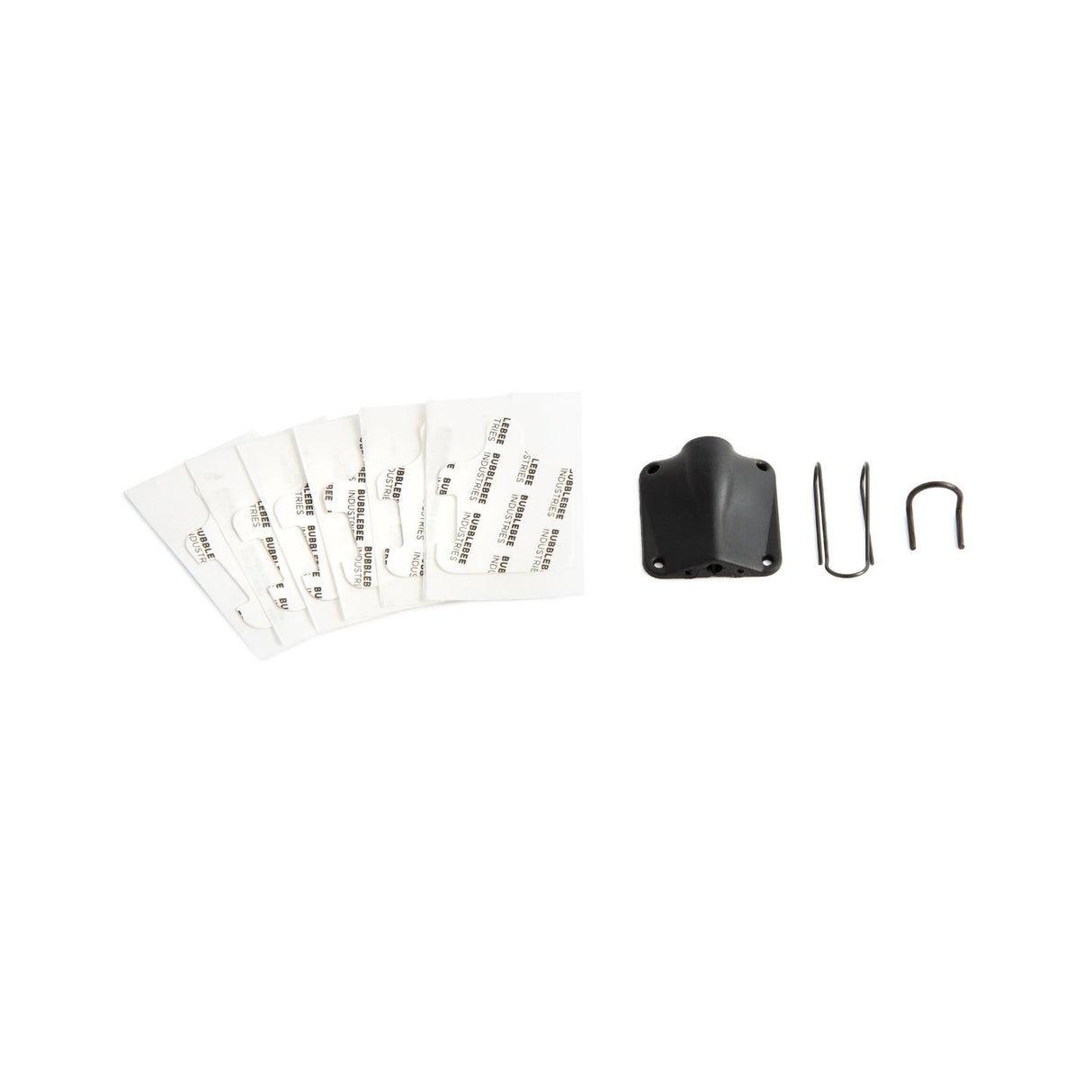 Bubblebee Industries Black Lav Concealer for DPA 4060, what's included, on a white background