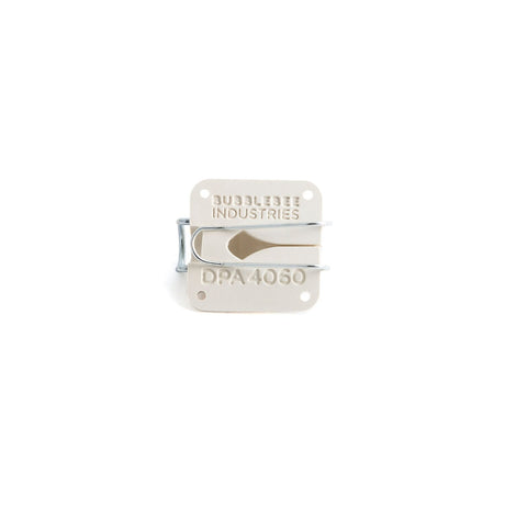 Bubblebee Industries White Lav Concealer for DPA 4060-Back, on a white background