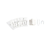 Bubblebee Industries White Lav Concealer for DPA 4060, what's included, on a white background