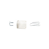 BBI White Lav Concealer for DPA 4060 with detached clip and guard