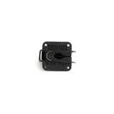 Bubblebee Industries black Lav Concealer for DPA 4071, base view, on a white background