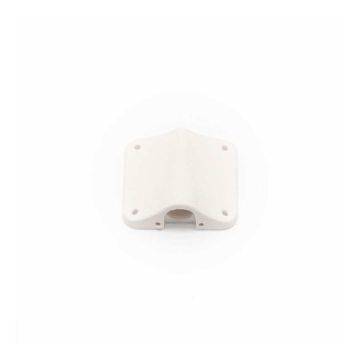 White Bubblebee Industries Lav Concealer for Countryman B3, on a white background