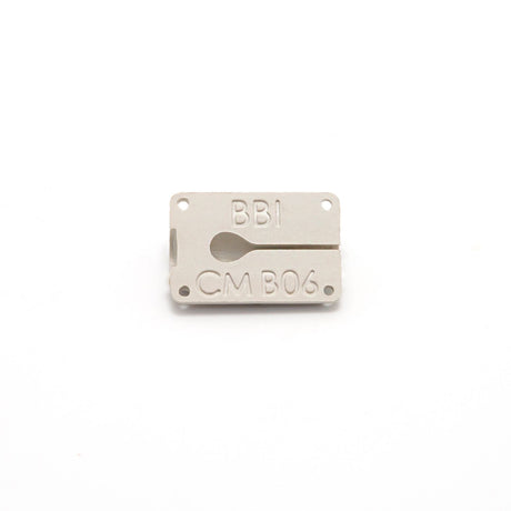 White Black BBI The Lav Concealer for Countryman B6, base view, on a white background
