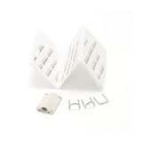 White Black BBI The Lav Concealer for Countryman B6 with accessories, on a white background