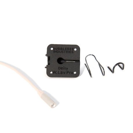 BBI Black Lav Concealer for Deity W.Lav Pro with accessories, on a white background