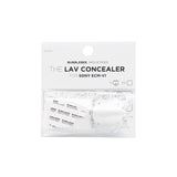 Packaging of Bubblebee Industries whits LAV Concealer for Sony ECM-V1 on a white background
