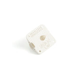 BBI Base view of White Lav Concealer for Rode Lav, on a white background