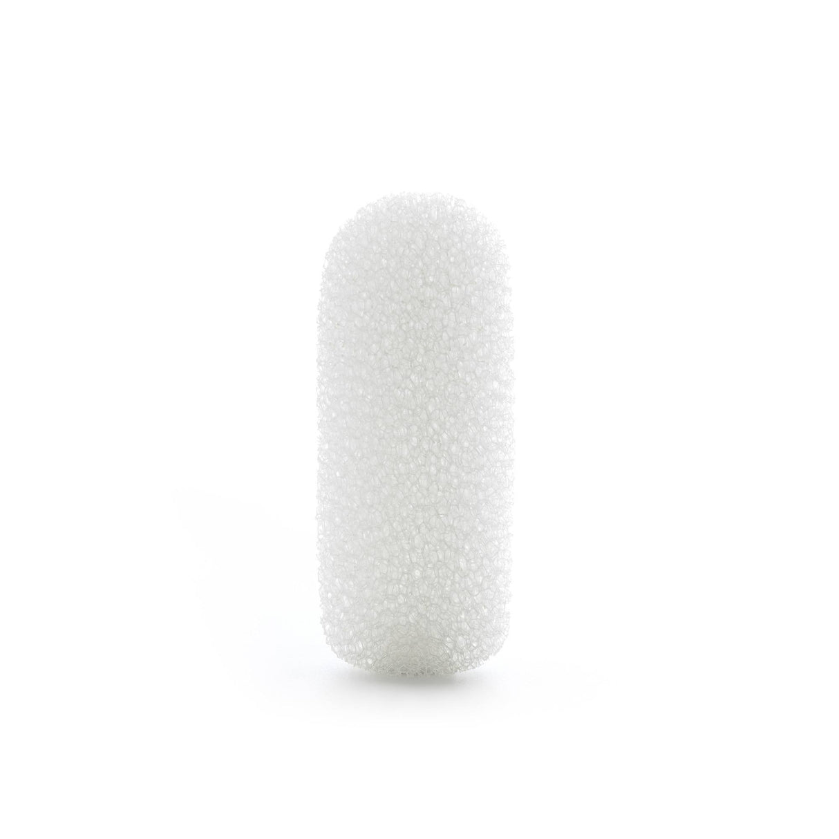 White foam on a white background