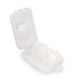 White Windbubble, foams, Cable Saver, inside Bubblebee Industries Accessory Case, on a white background