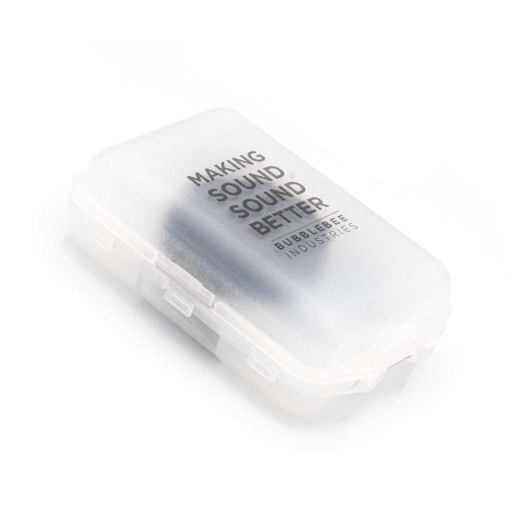 Bubblebee Industries Accessory Case with black WIndbubble inside, on a white background