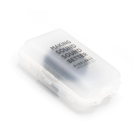Bubblebee Industries Accessory Case with black WIndbubble inside, on a white background