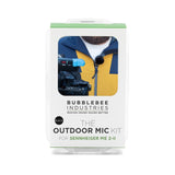 Box of Bubblebee Industries Outdoor Mic Kit (black) for Sennheiser ME 2-II on a white background