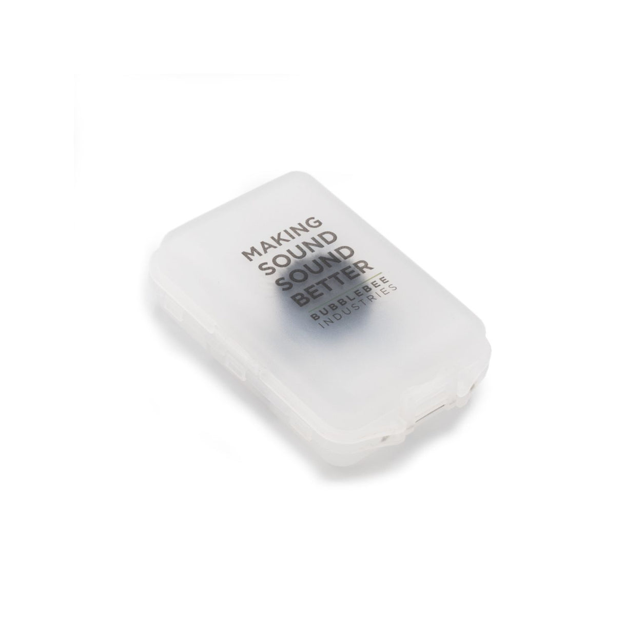 Bubblebee Industries Accessories case with black Windbubble inside, on a white background