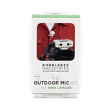 Box of Bubblebee Industries Outdoor Mic Kit (white) for Røde Lavalier on a white background