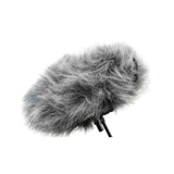 Cinela Pianissimo grey fur, on a white background.