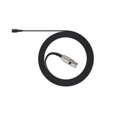 DPA 2061 black TA4F mini-XLR, on a white background.