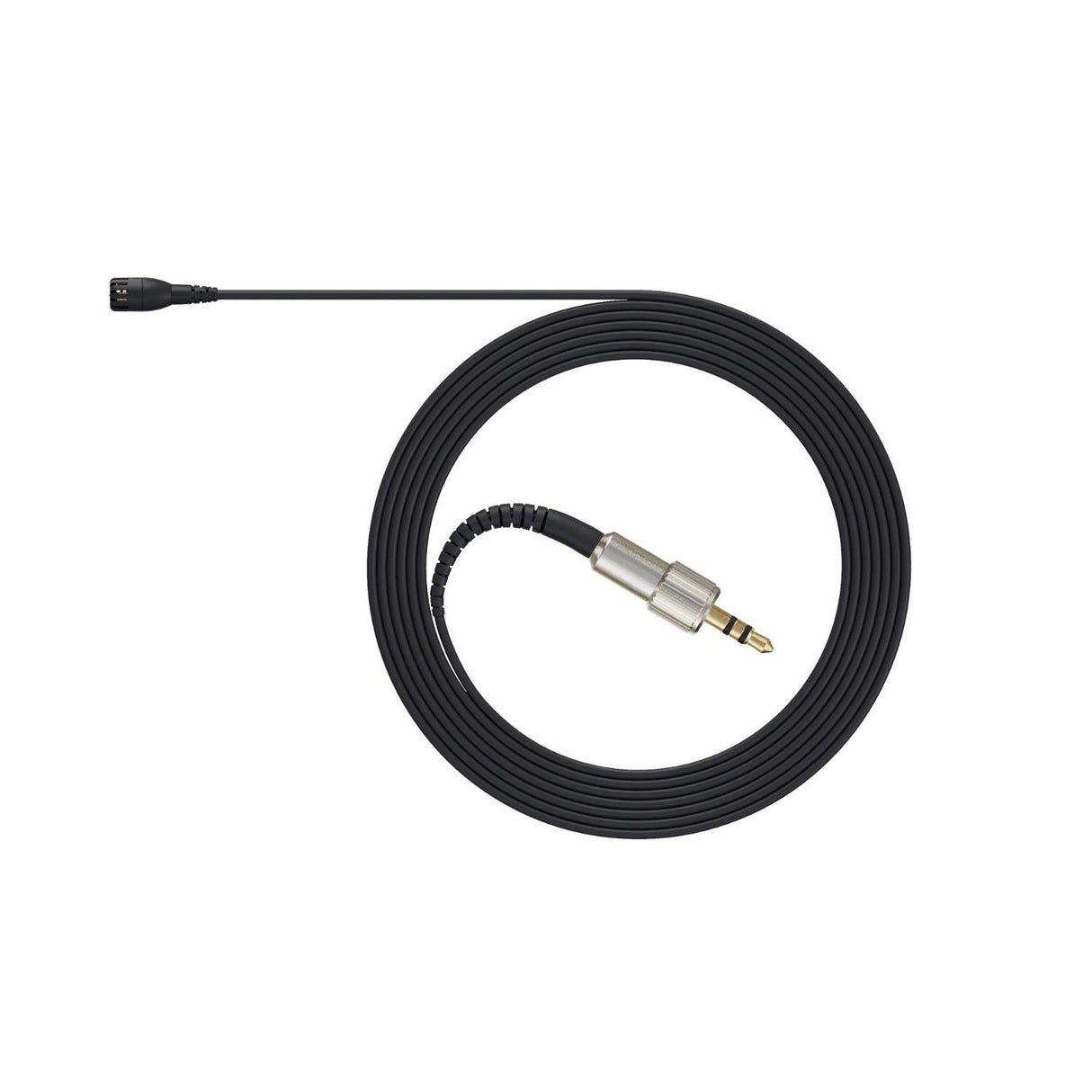 DPA 2061 black mini-jack, on a white background.