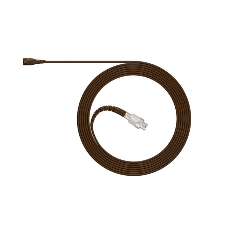 DPA 2061 brown 3-pin lemo, on a white background.