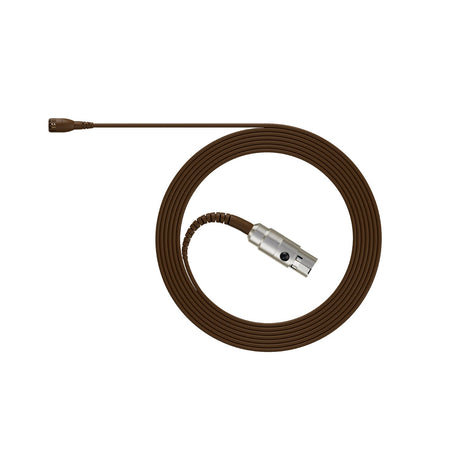 DPA 2061 brown TA4F mini-XLR, on a white background.