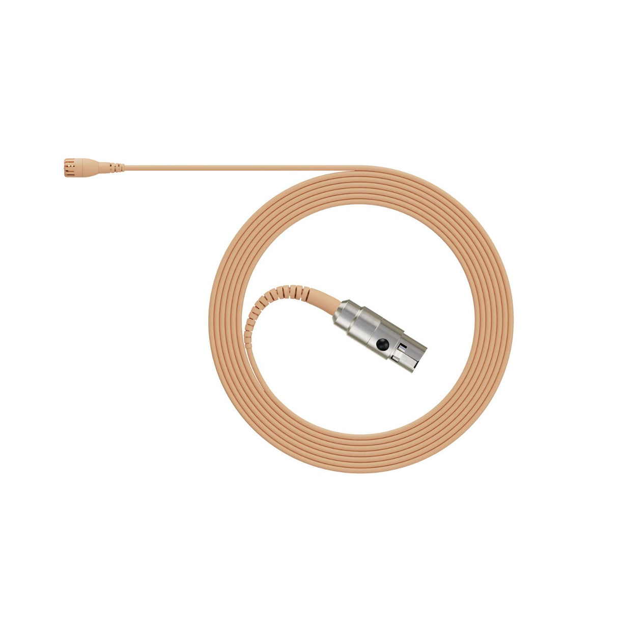 DPA 2061 beige TA4F mini-XLR, on a white background.