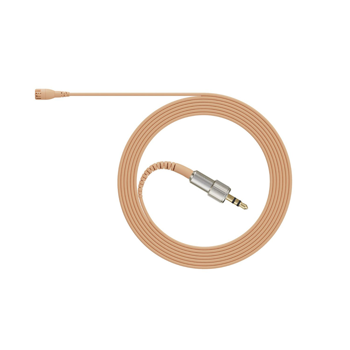 DPA 2061 beige mini-jack, on a white background.