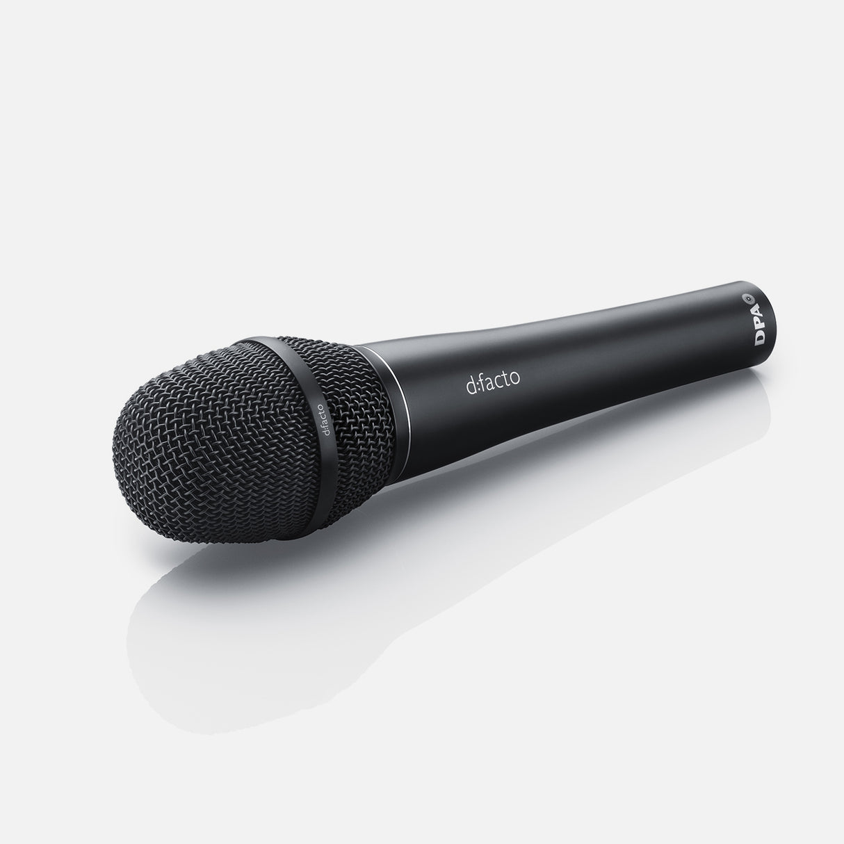 DPA d:facto™ 4018VL Linear Supercardioid Mic, Wired DPA Handle, Black
