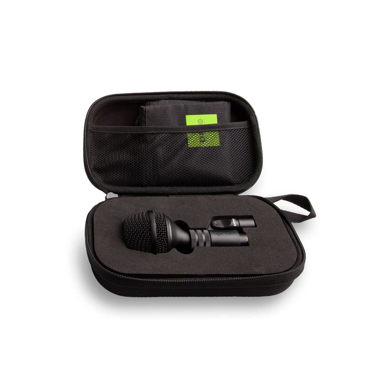 DPA 4055 in a case on a white background