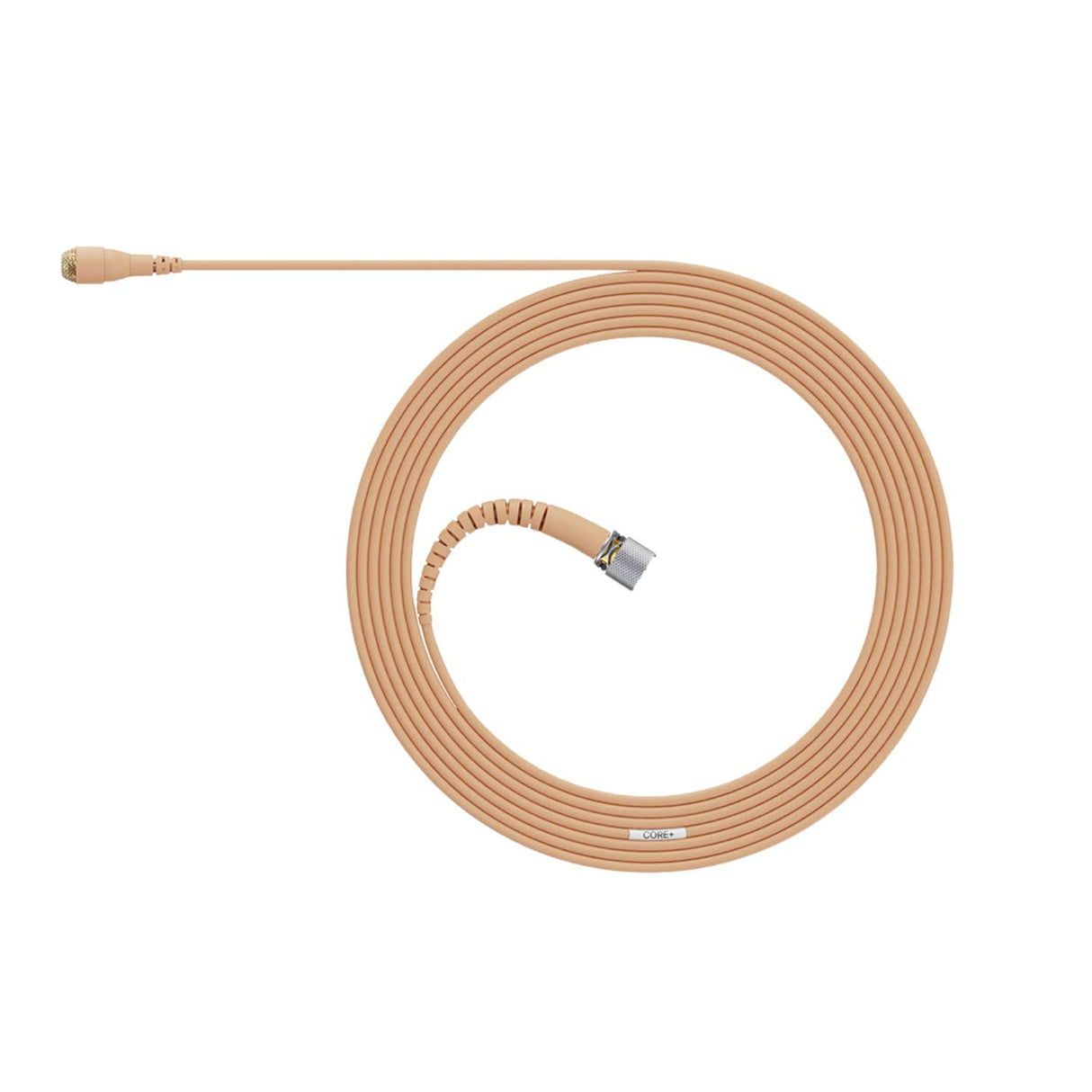 Beige DPA 4060 CORE+ MicroLock microphone on a white background.