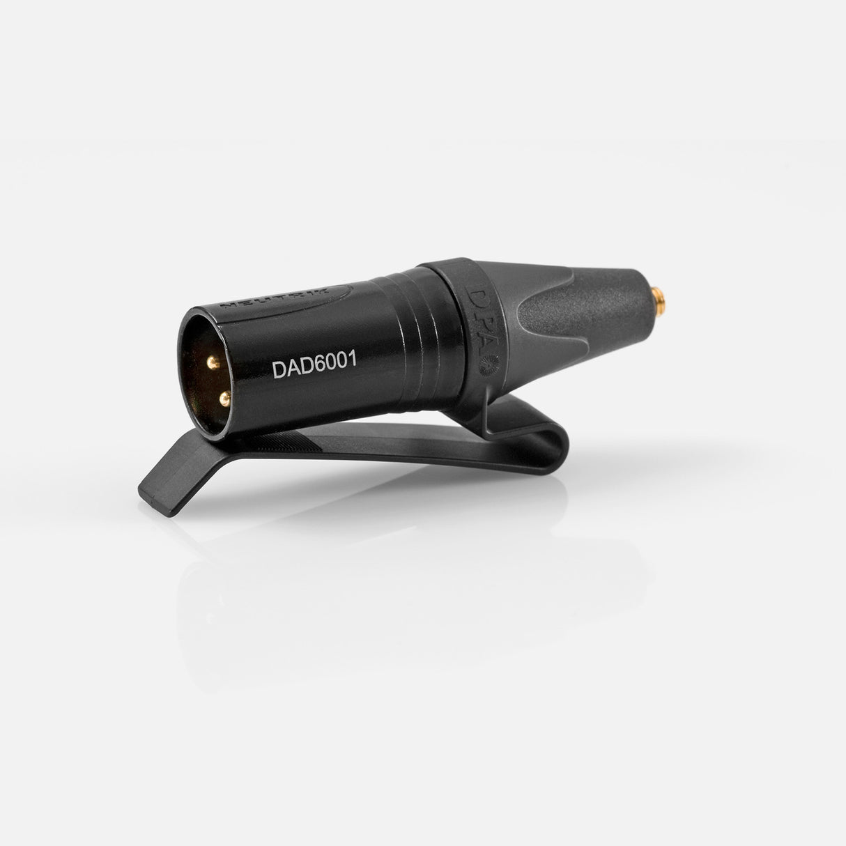 DPA MicroDot to 3-pin XLR Adapter with Belt Clip