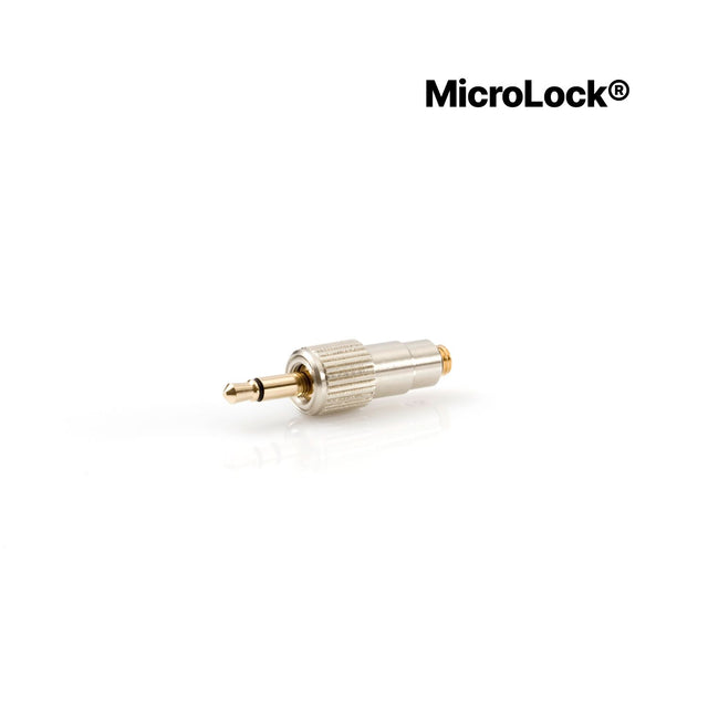 DPA 9034 Adapter with MicroLock logo, on a white background