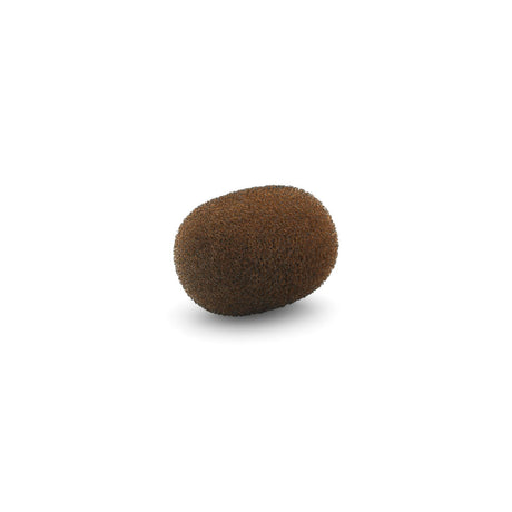 DPA DUA0568 brown foam windscreen on a white background