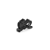 Black DPA SCM0004 clip for microphone, on a white background