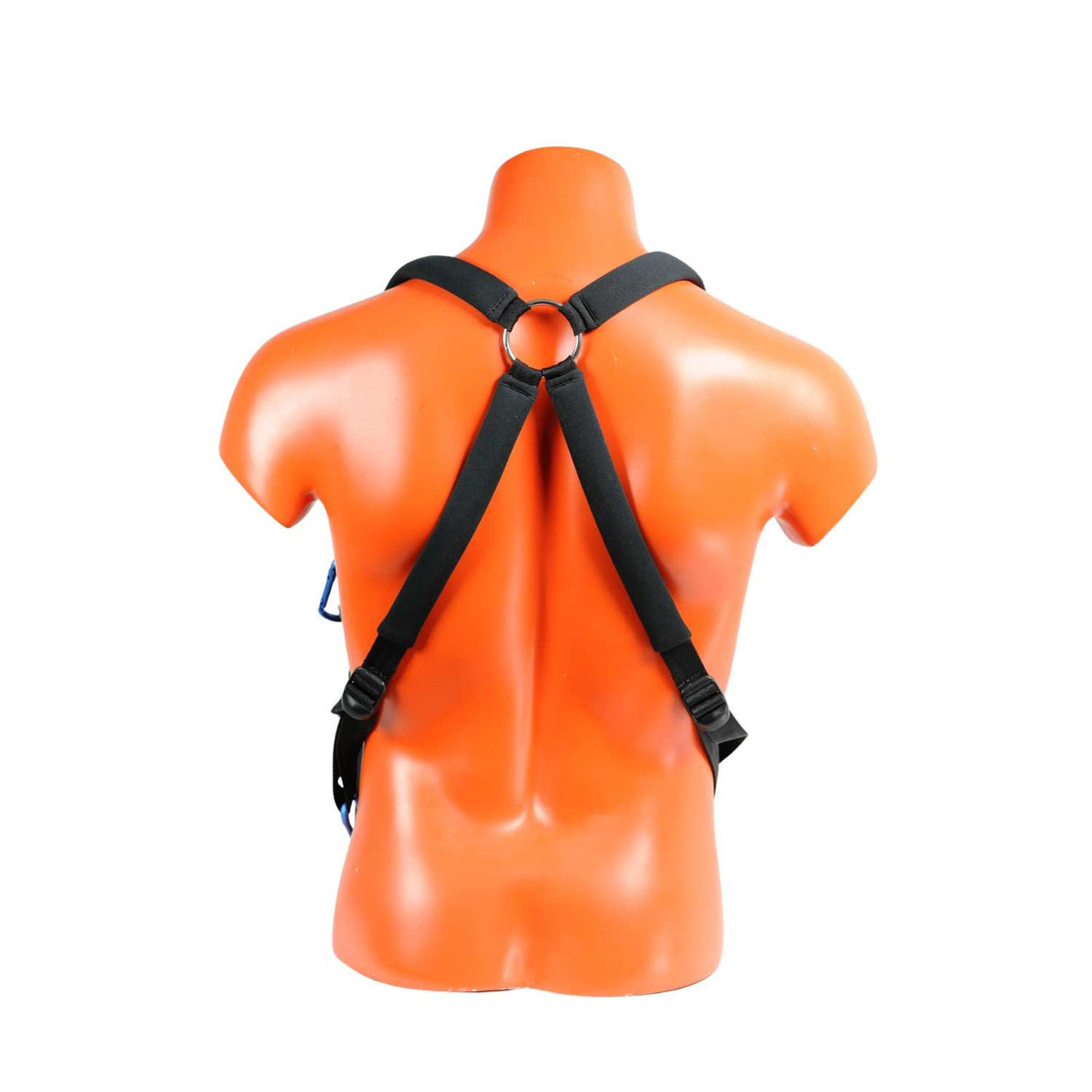 OR-400 on mannequin with bag, back view,  on a white background.
