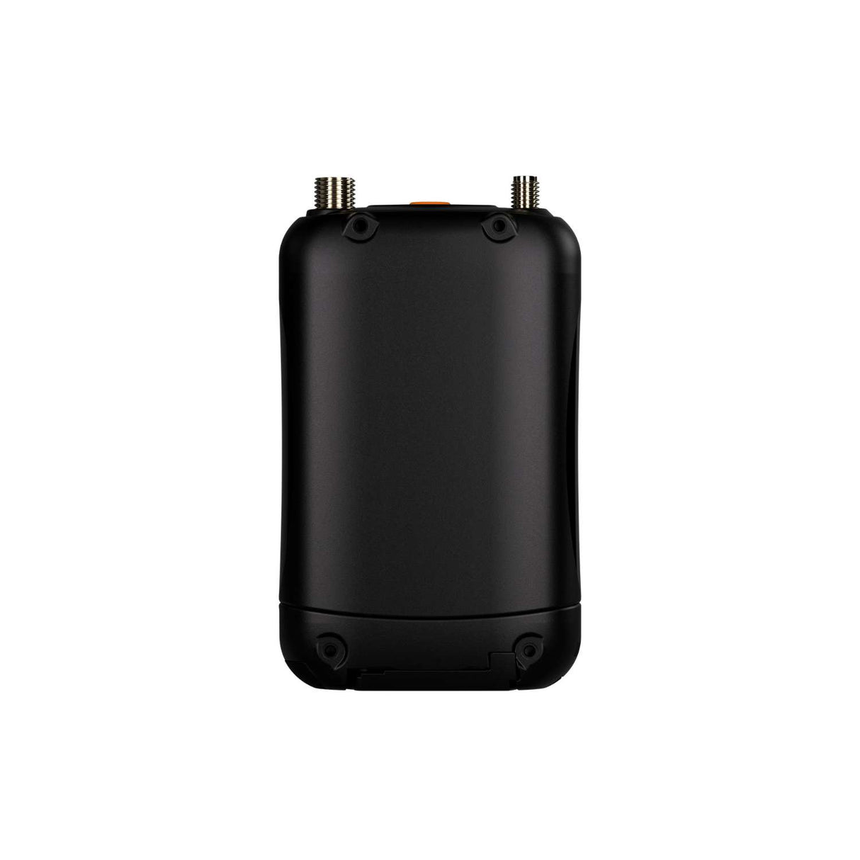 Sound Devices Astral Mini Plus back view, on a white background.