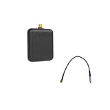 Viviana Pebble with 1-pin to SMA cable, on a white background.