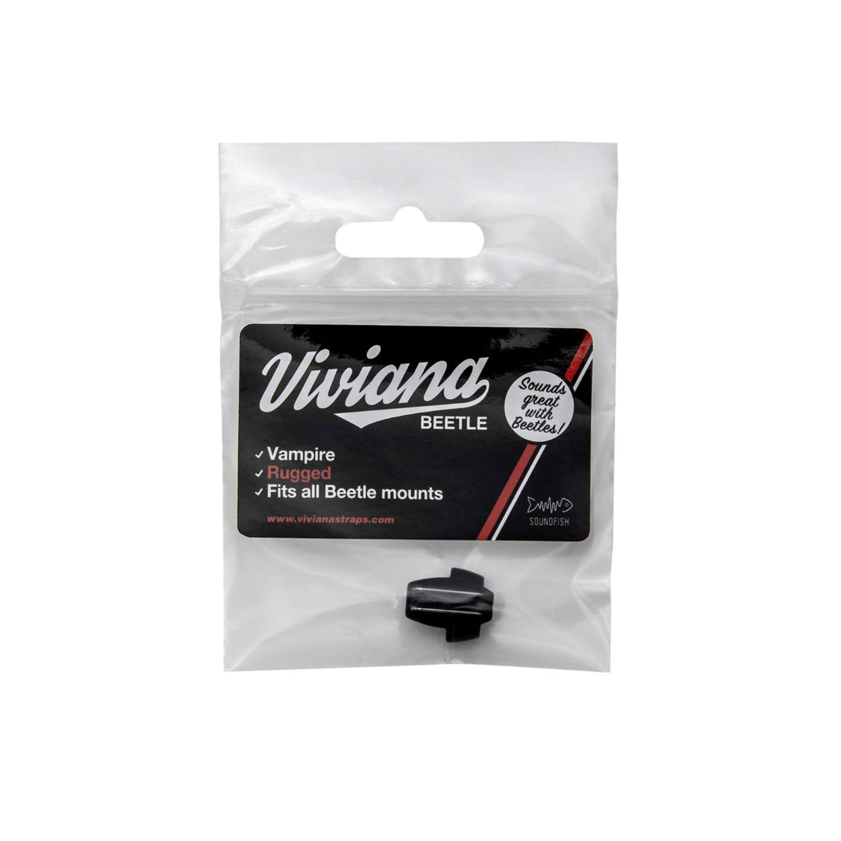 Black Beetle Vampire packaged, on a white background.