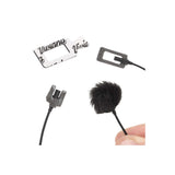 Viviana Rectangular Dot with hole, different applications, on a white background.