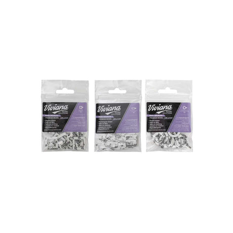 Viviana Dot with hole, 3 packages on a white background.