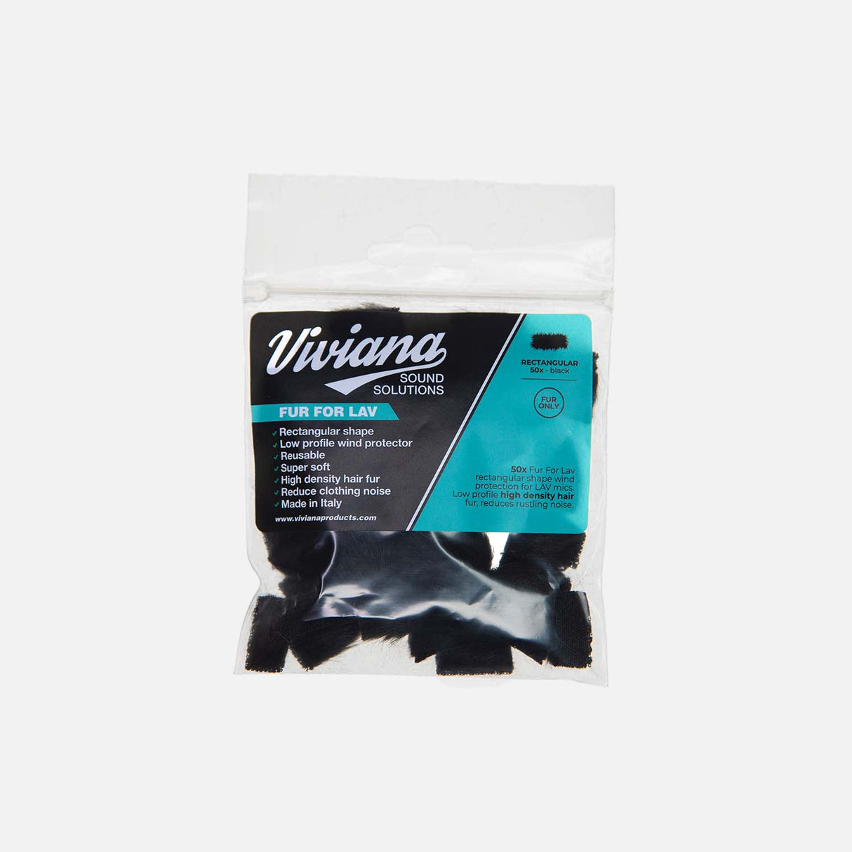VIVIANA Fur For Lav, Rectangular, 50pcs
