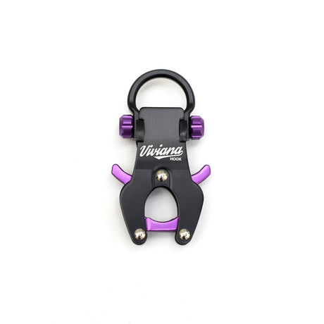 Viviana Purple Hook on a white background.