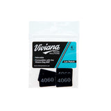 Black Viviana Lav Patch for 4060 on a white background.