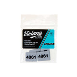 White Viviana Lav Patch for 4061 on a white background.